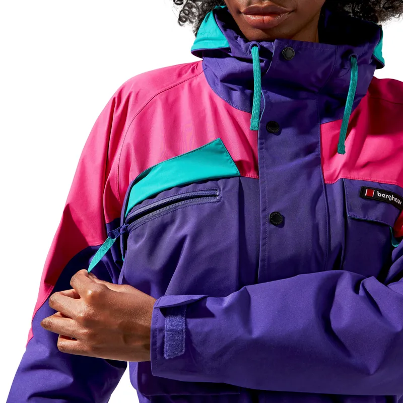 Berghaus Unisex Mera Peak 2000 Jacket - Liberty-Fiery Fuschia-Tealcove-6