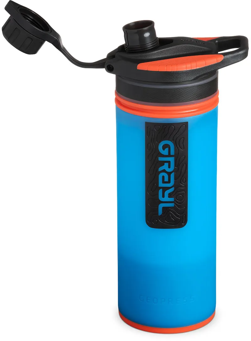 GRAYL GeoPress Purifier Bottle - Bali Blue-1