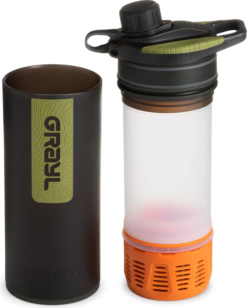 GRAYL GeoPress Purifier Bottle - Black Camo-2