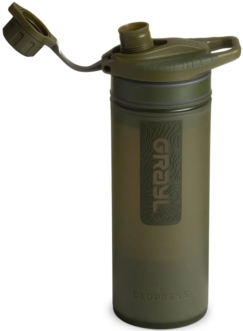 GRAYL GeoPress Purifier Bottle - Olive Drab-1