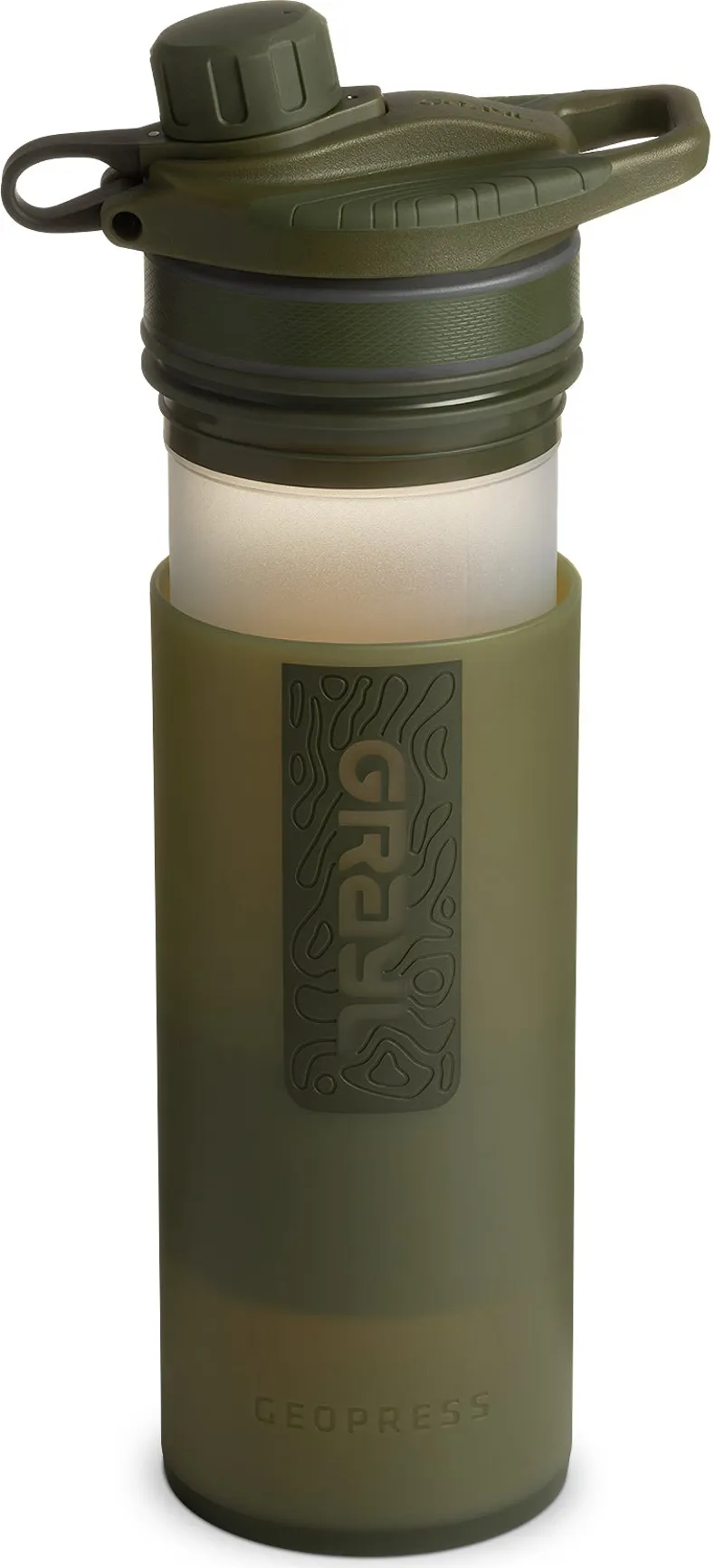 GRAYL GeoPress Purifier Bottle - Olive Drab-3