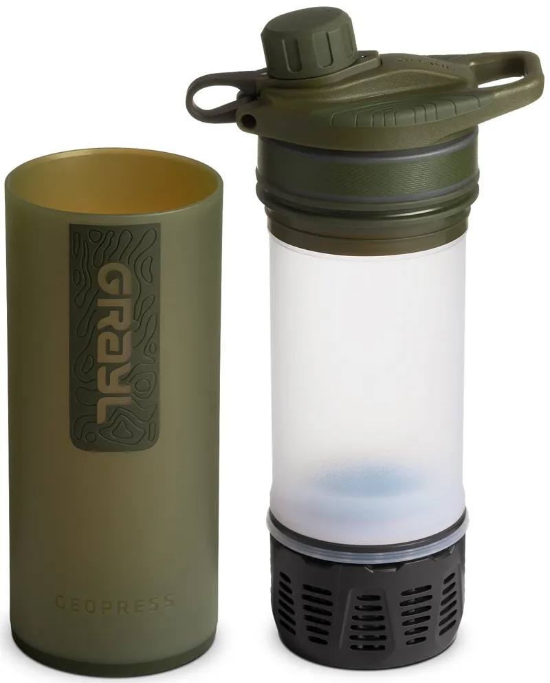 GRAYL GeoPress Purifier Bottle - Olive Drab-2