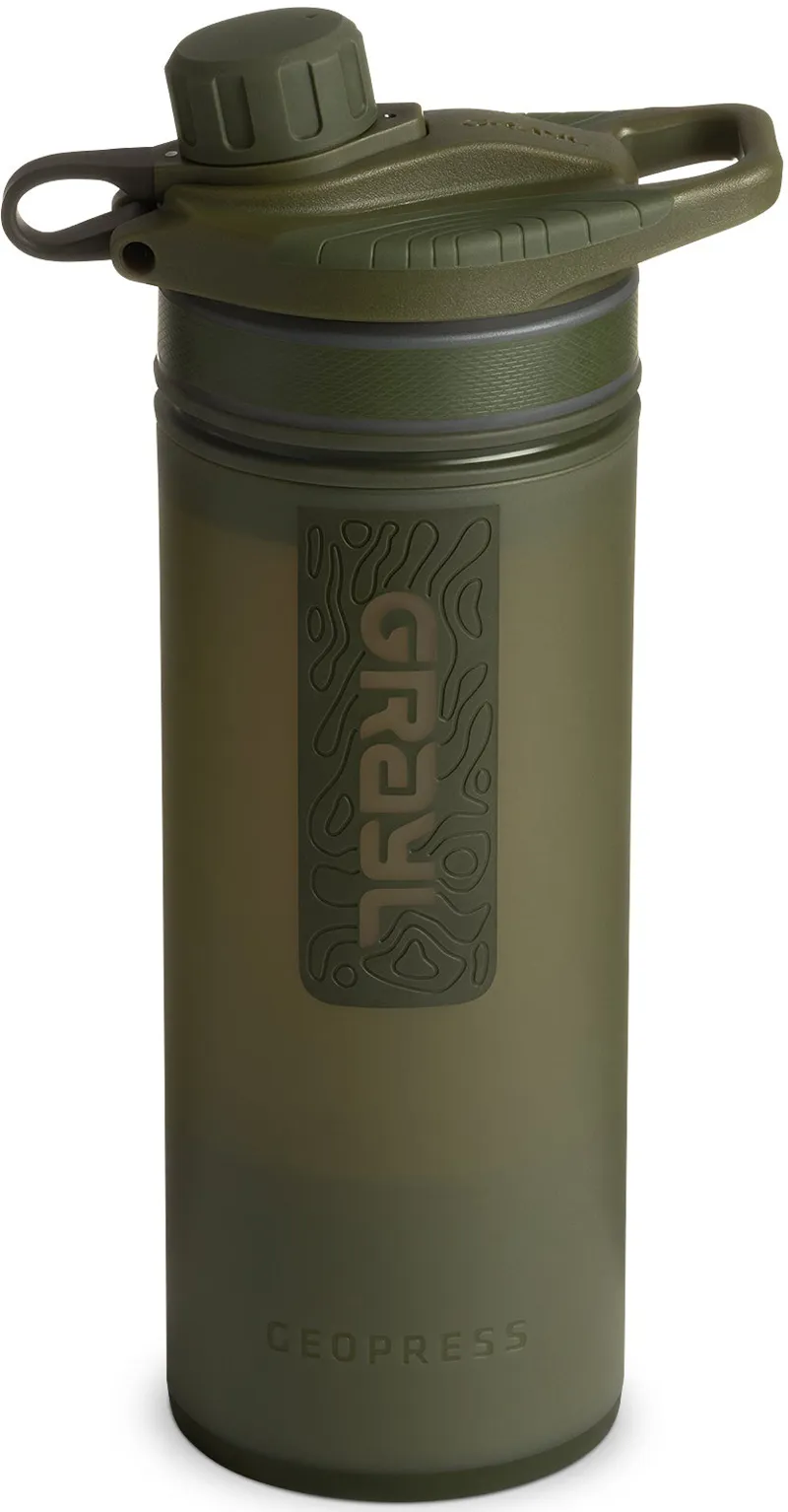GRAYL GeoPress Purifier Bottle - Olive Drab