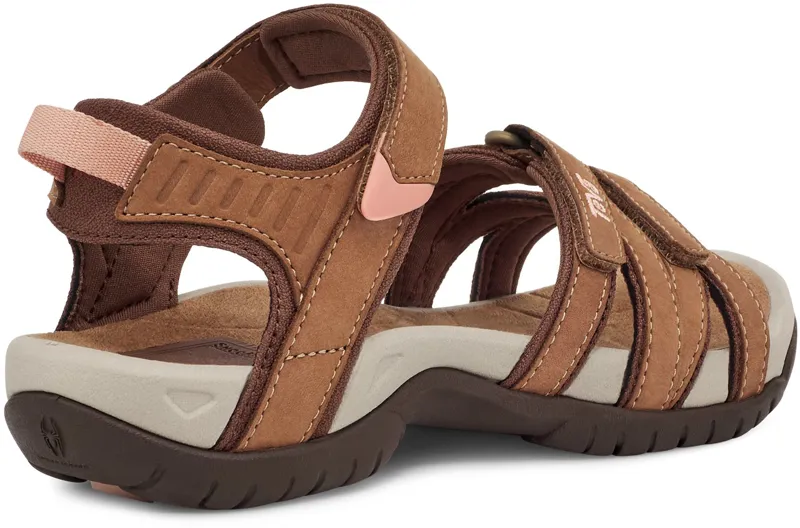 Teva Womens Tirra Leather Sandals - Honey Brown-3