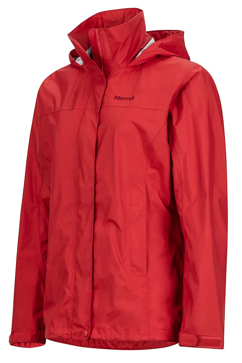 Marmot Womens PreCip Jacket - Desert Red-1