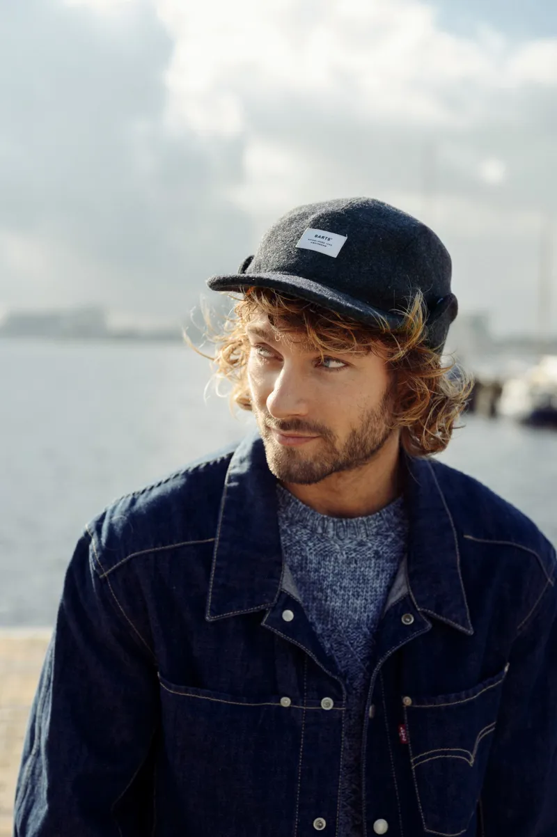 Barts Samuen Cap - Dark Heather-1