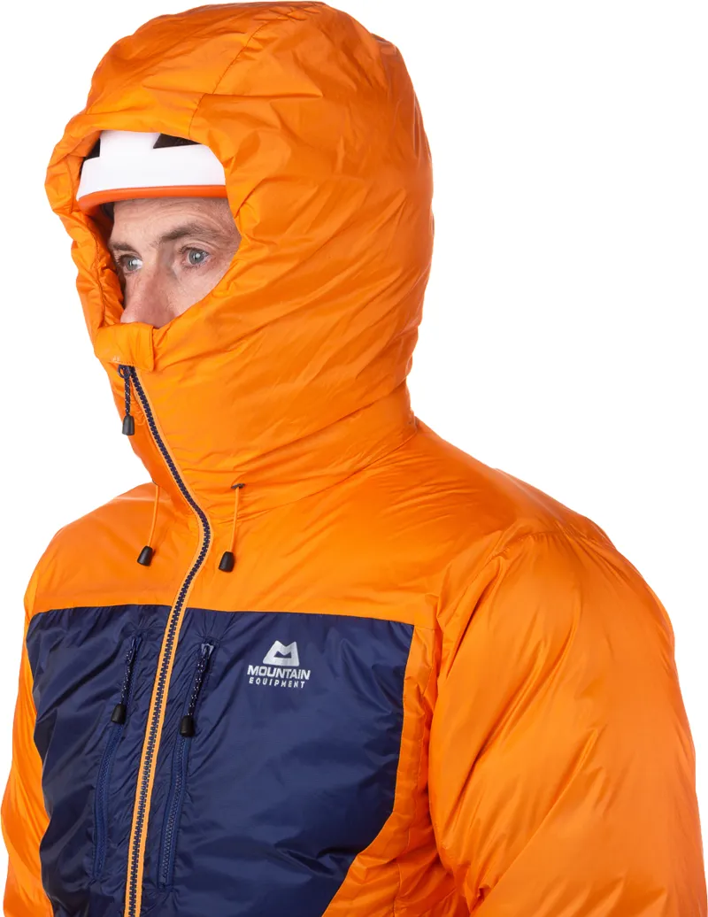 Mountain Equipment Mens Kryos Jacket - Mango - Medieval Blue-4