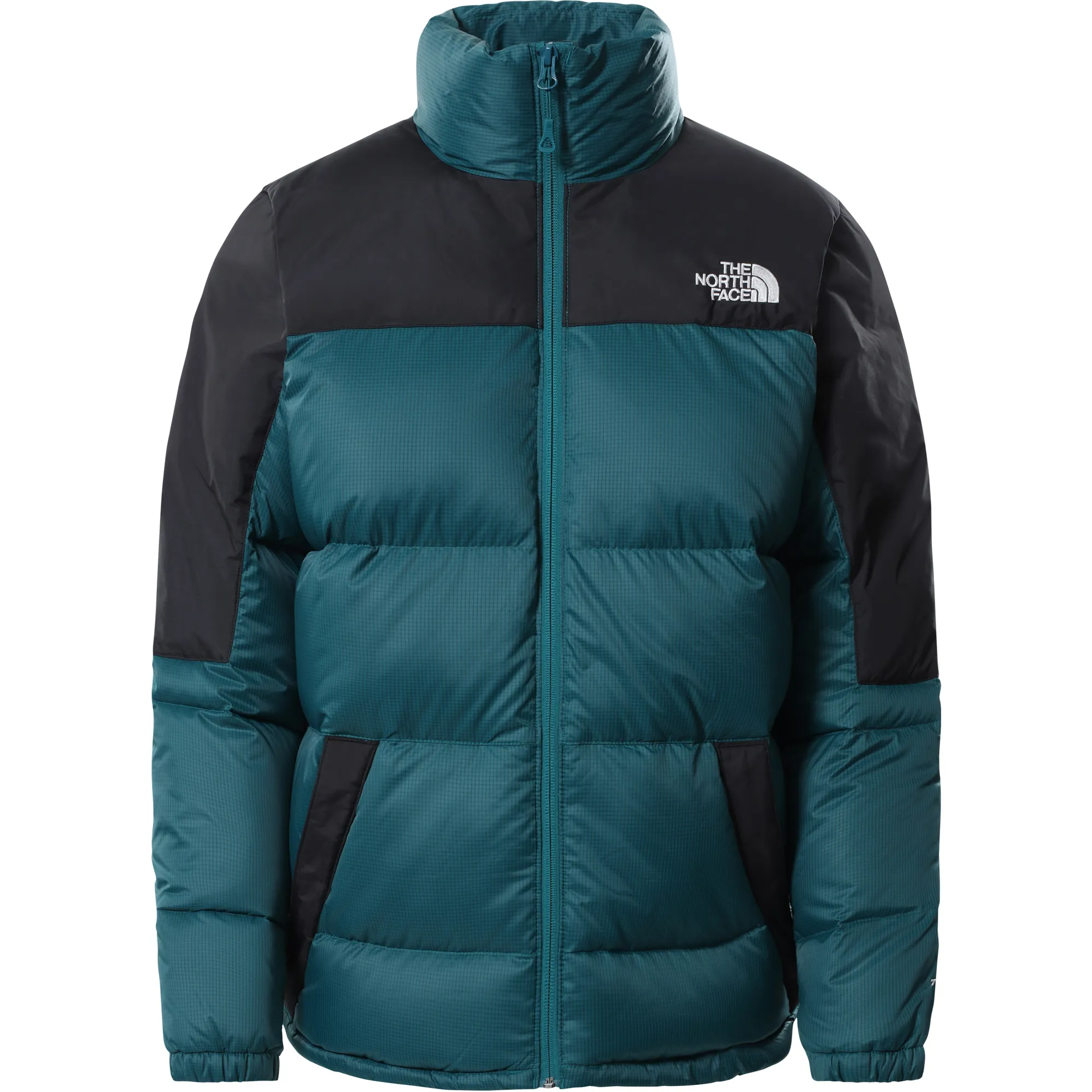 The North Face Womens Diablo Down Jacket Shaded Spruce-TNF Black