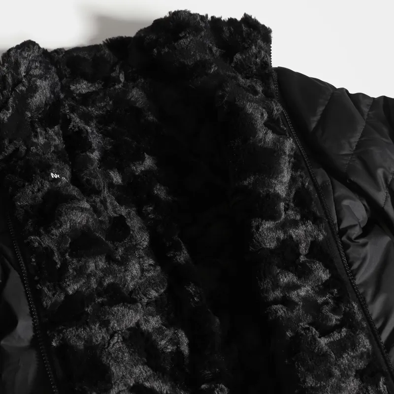 The North Face Girls Reversible Mossbud Swirl Jacket - TNF Black-11
