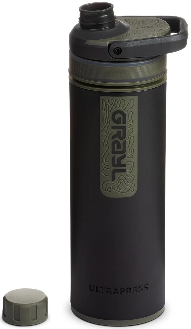 GRAYL UltraPress Purifier Bottle - Camp Black-4