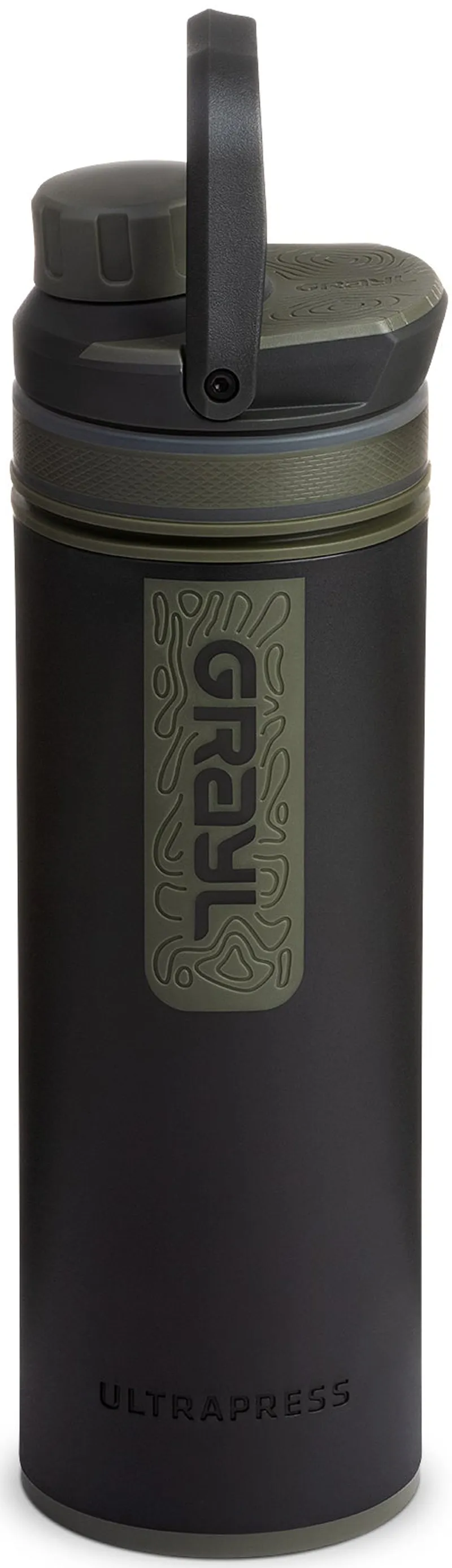 GRAYL UltraPress Purifier Bottle - Camp Black-2