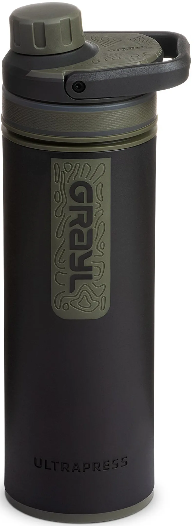 GRAYL UltraPress Purifier Bottle - Camp Black