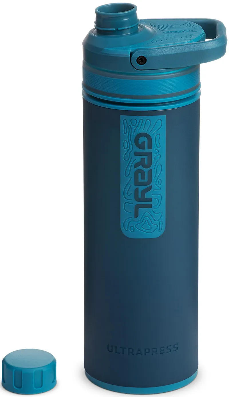 GRAYL UltraPress Purifier Bottle - Forest Blue-4