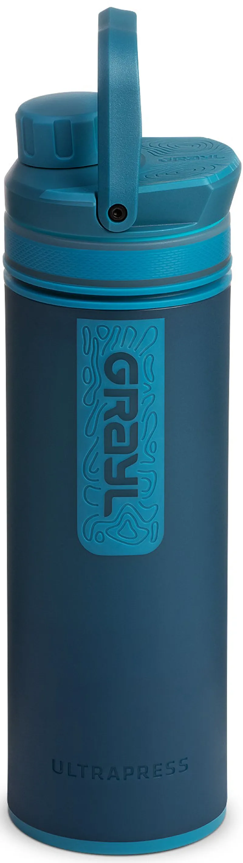 GRAYL UltraPress Purifier Bottle - Forest Blue-1