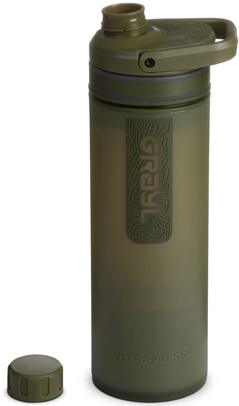 GRAYL UltraPress Purifier Bottle - Olive Drab-4