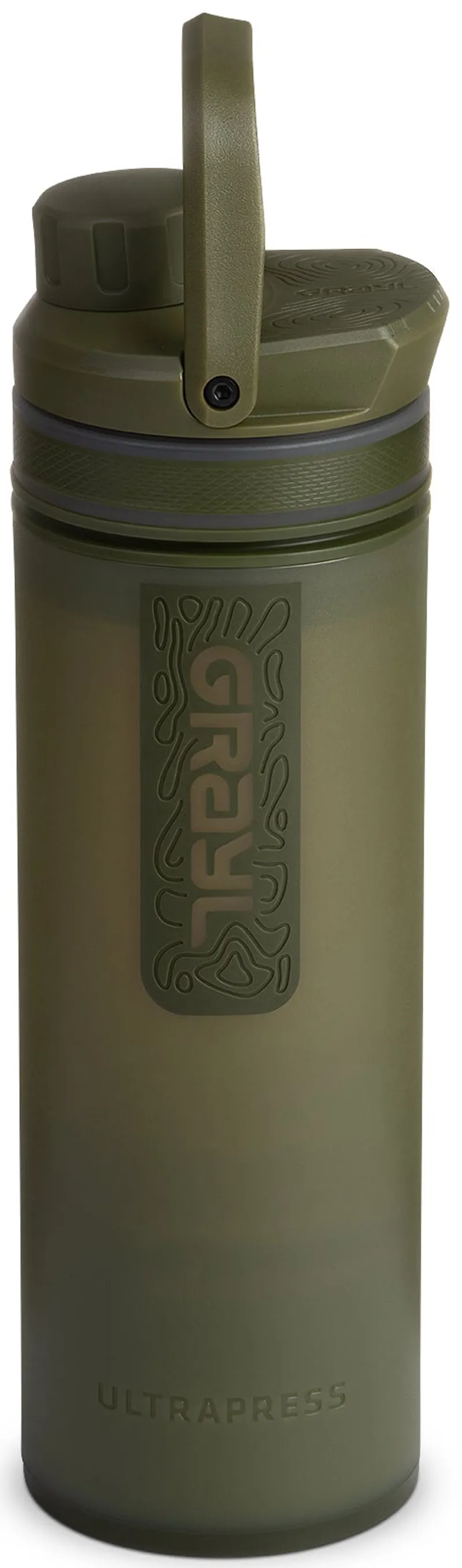 GRAYL UltraPress Purifier Bottle - Olive Drab-2