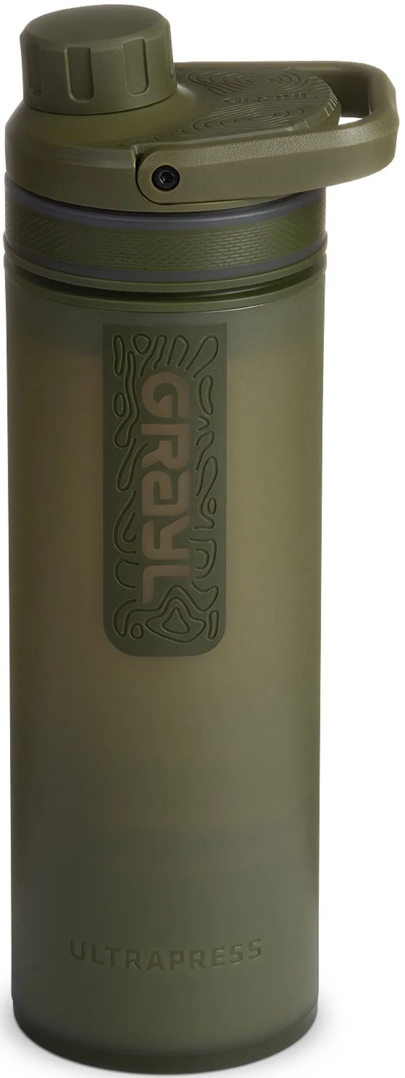 GRAYL UltraPress Purifier Bottle - Olive Drab