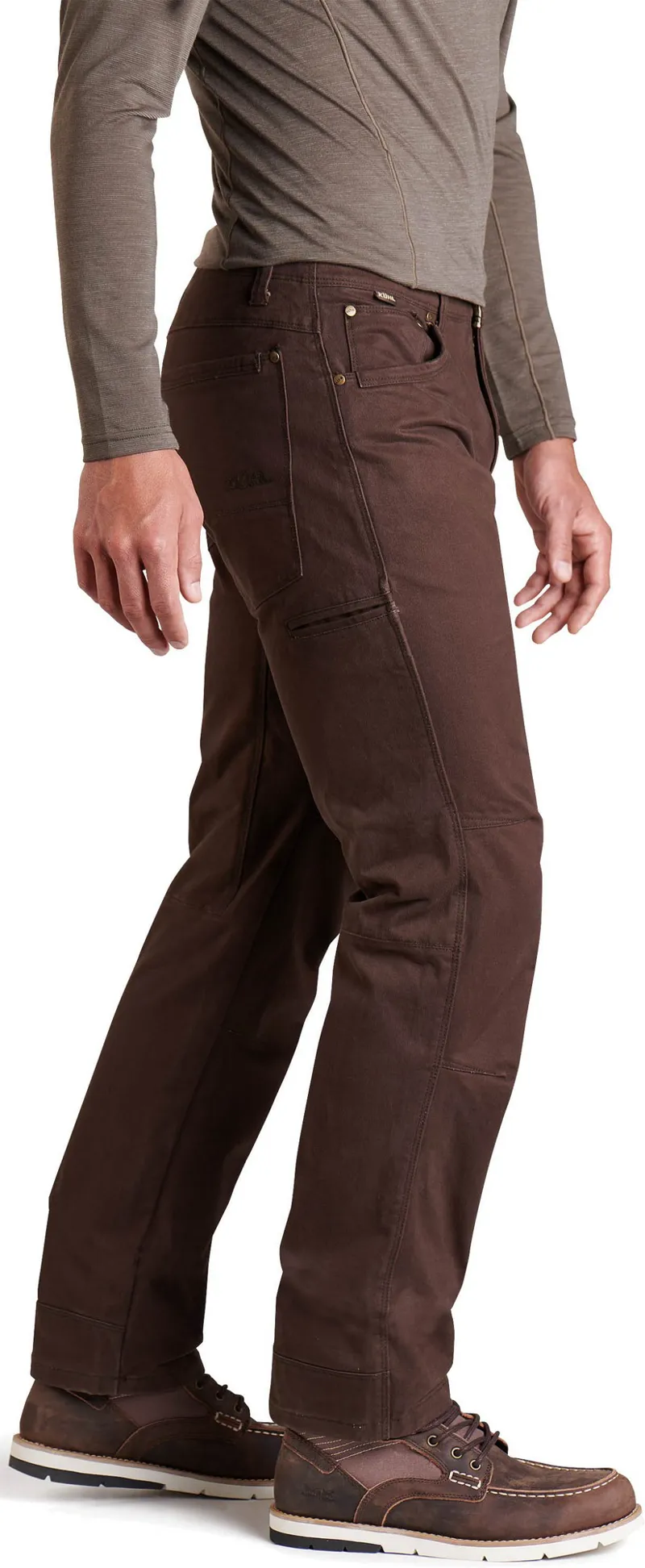 Kuhl Mens Free Rydr Trousers - Long Leg - Espresso-1
