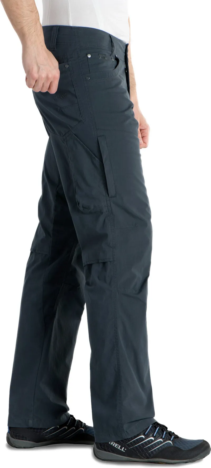Kuhl Mens Konfidant Air Trousers - Regular Leg - Pirate Blue-1