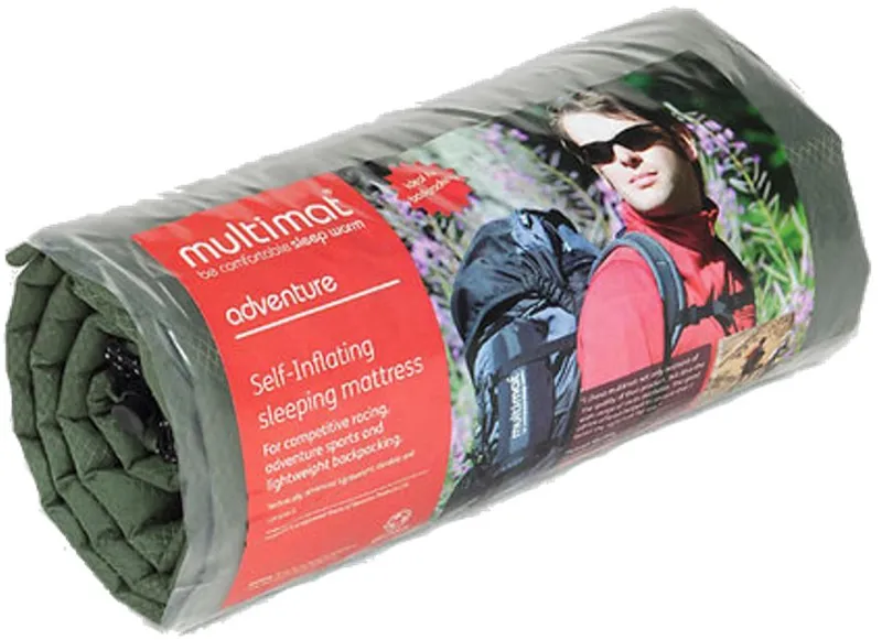 Multimat Adventure 25 Self Inflating Mat - Green-3