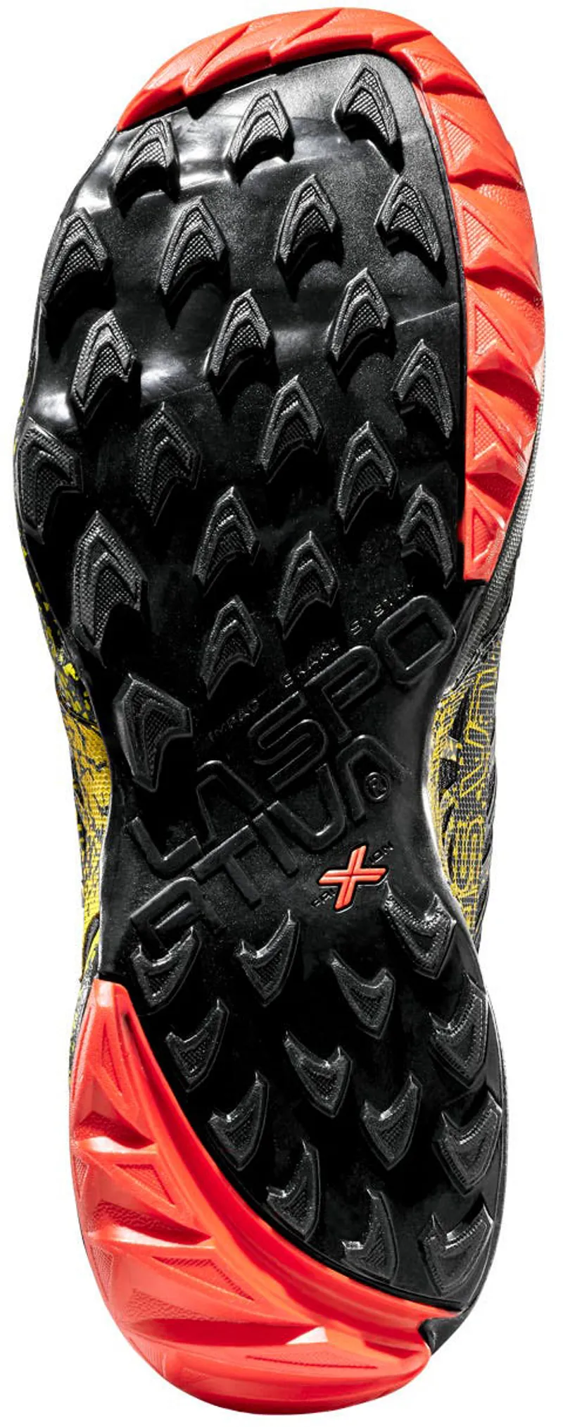 La Sportiva Mens Akasha II Running Shoe - Black-Yellow-1