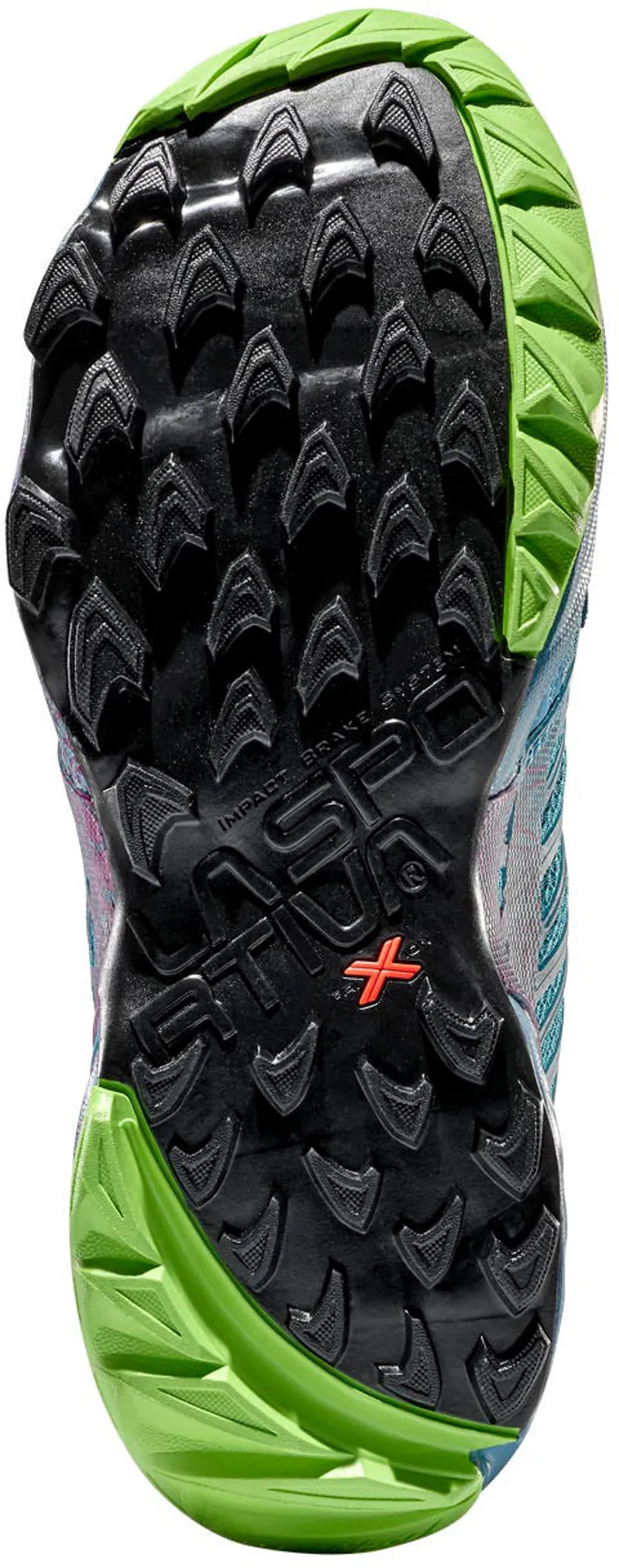 La Sportiva Womens Akasha II Running Shoe - Topaz-Red Plum-6