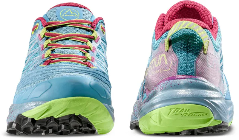 La Sportiva Womens Akasha II Running Shoe - Topaz-Red Plum-3