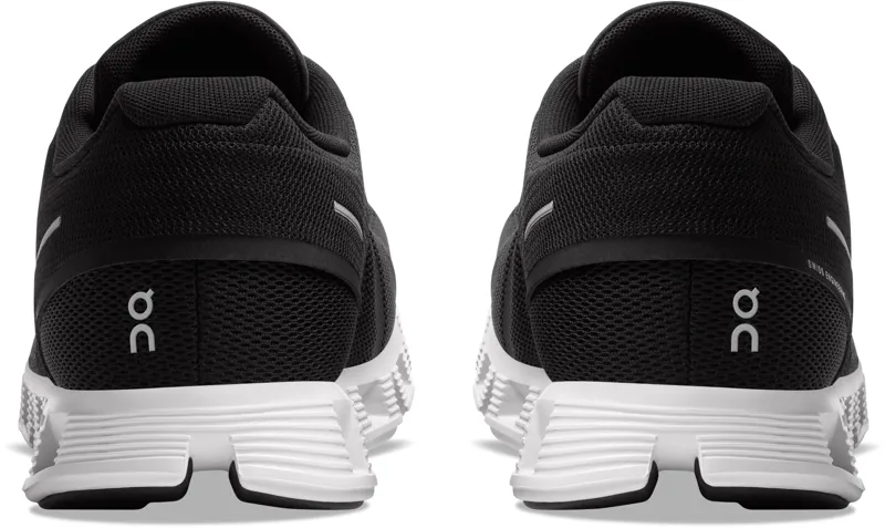 ON Mens Cloud 5 Shoes - Black-White-3