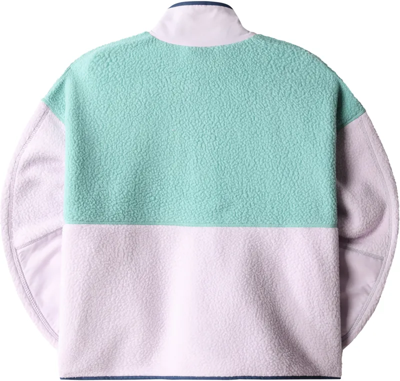 The North Face Womens Cragmont Fleece Jacket - Wasabi-Lavender Fog-Shady Blue-1