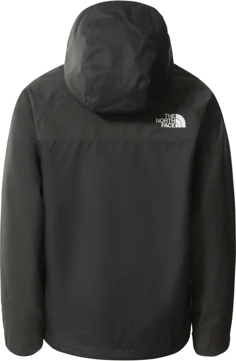 The North Face Boys Vortex Triclimate - Asphalt Grey-White Heather-2