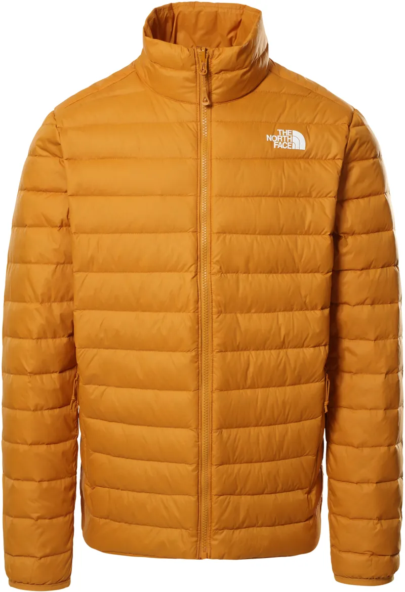 The North Face Mens New Dryvent Down Triclimate Jacket - Aviator Navy-Citrine Yellow-3