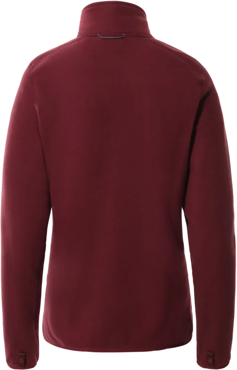 The North Face Womens 100 Glacier Full Zip Fleece - Regal Red-1