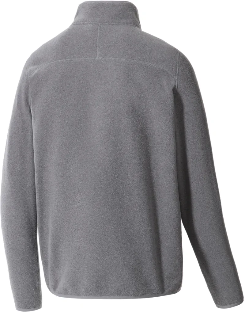 The North Face Mens 100 Glacier 1/4 Zip Fleece - TNF Medium Grey Heather-1