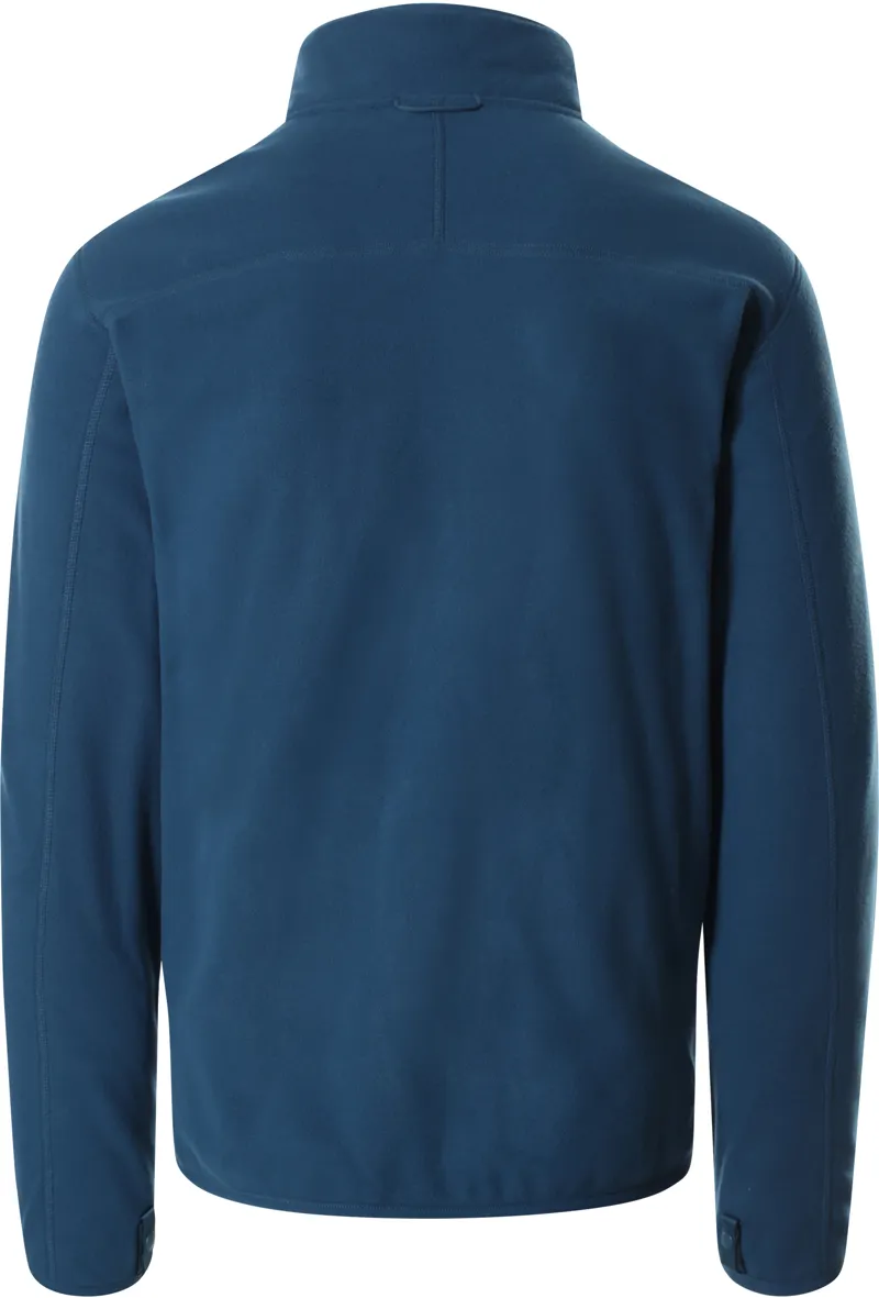 The North Face Mens 100 Glacier Full Zip Fleece - Monterey Blue-1