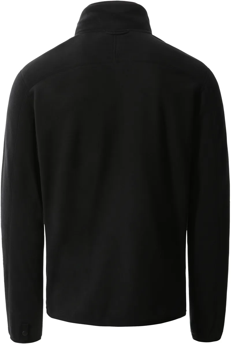 The North Face Mens 100 Glacier Full Zip Fleece - TNF Black-1