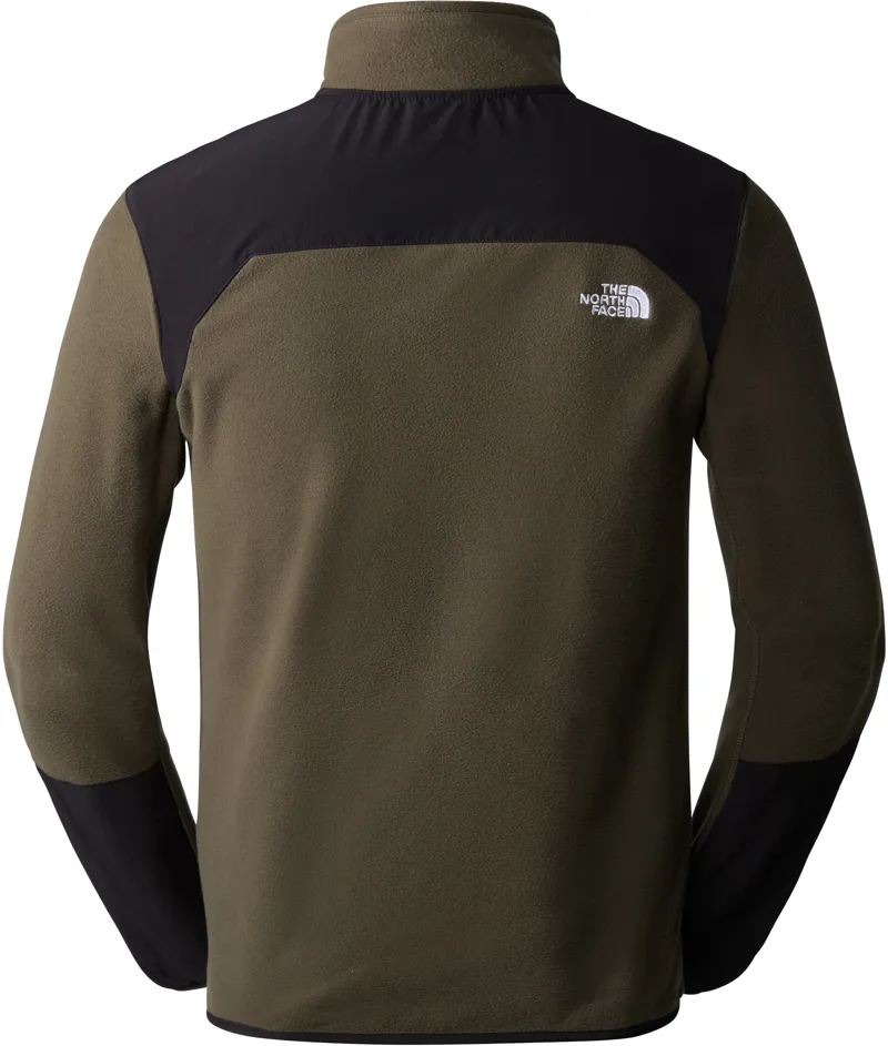 The North Face Mens Glacier Pro Full Zip - New Taupe Green-TNF Black-1