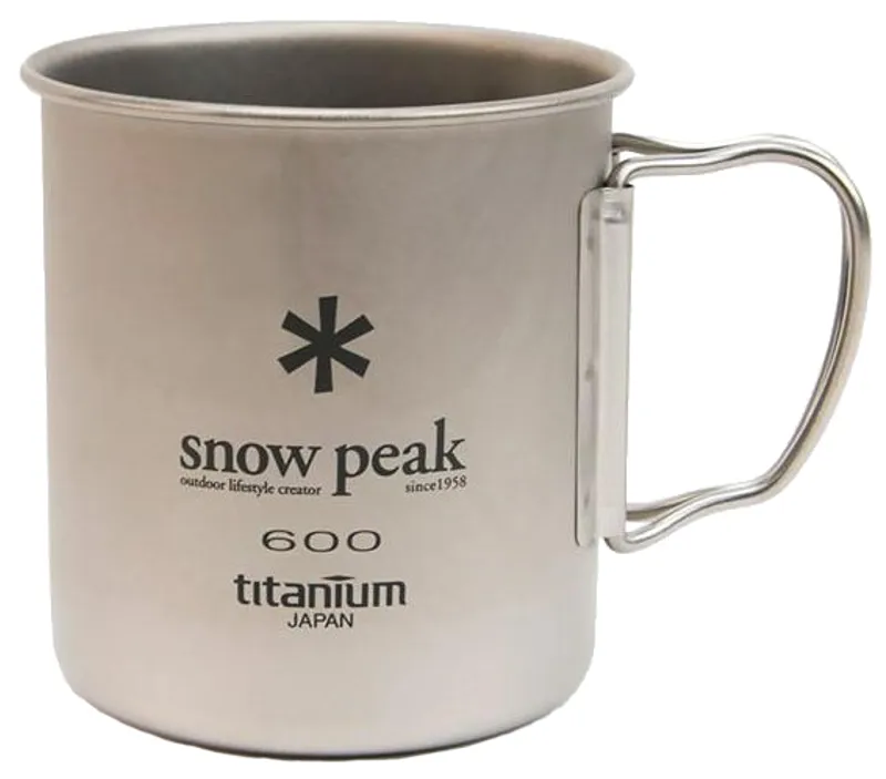 Snow Peak Titanium Single Cup - 600ml