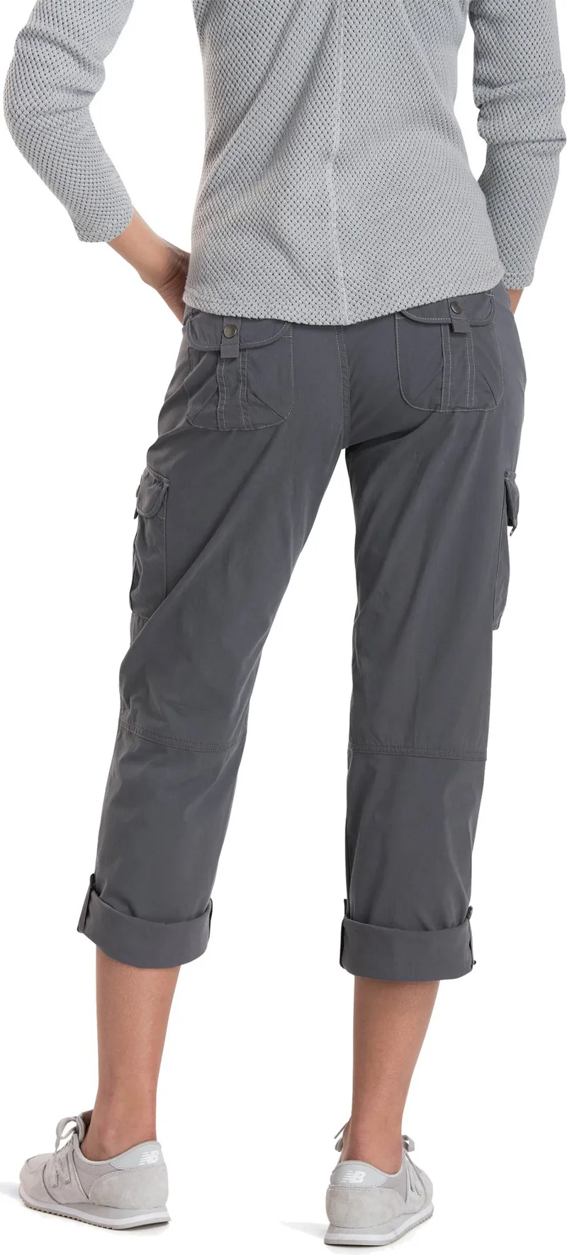 Kuhl Womens Splash Roll Up Trousers - Short Leg - Shadow-4