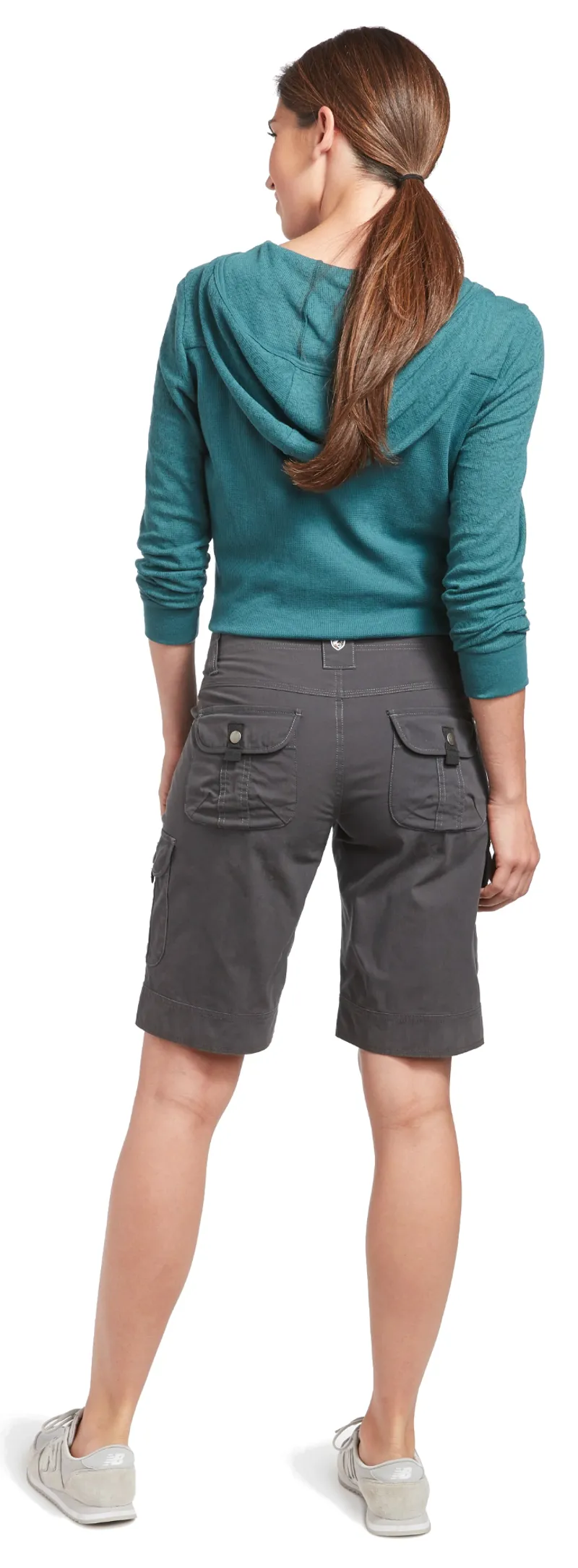 Kuhl Womens Splash Short 11inch - Ink Black-4