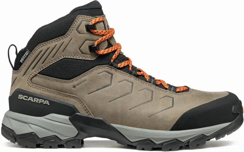Scarpa Mens Moraine Mid Pro GTX Boots - Fossil Brown-1