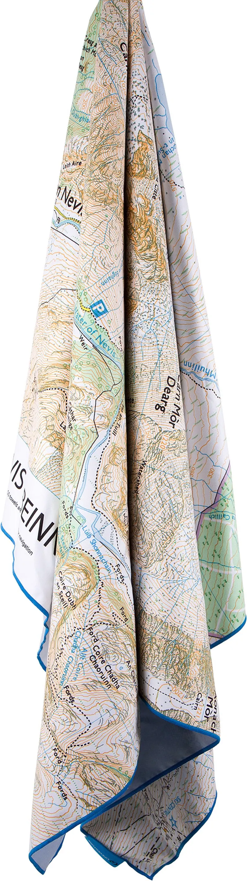 Lifeventure SoftFibre Ordnance Survey Travel Towel - Ben Nevis-1