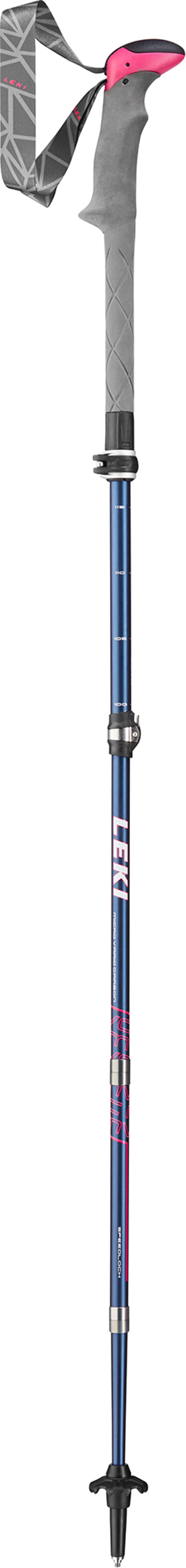 Leki Womens Micro Vario Carbon Trekking Poles - Pair-1