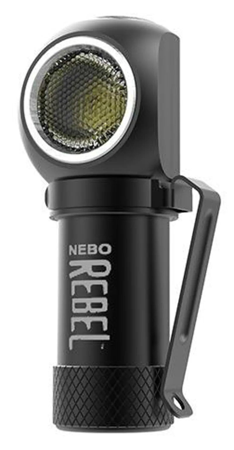 Nebo Rebel NE6691 600 Lumen Rechargeable Task Light/Head Lamp With Head-Strap 