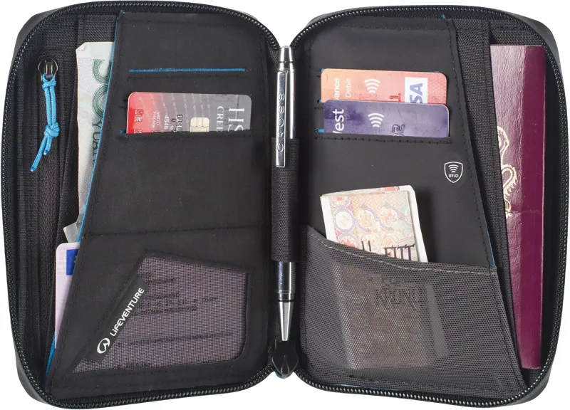 Lifeventure RFiD Mini Travel Wallet-3