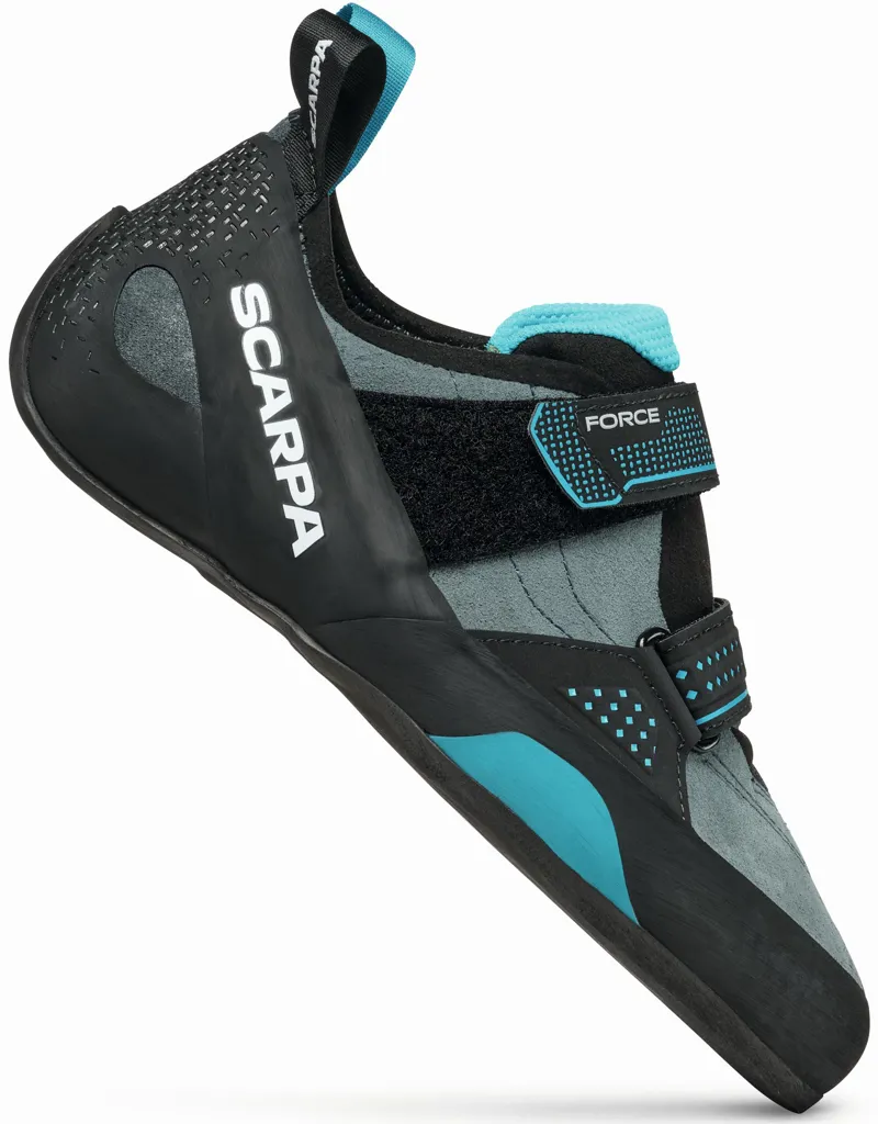 Scarpa Force Climbing Shoe - Conifer-Azure