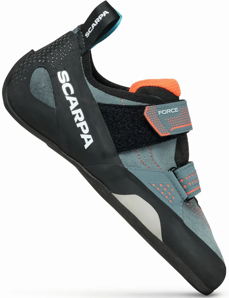 Scarpa Womens Force Climbing Shoe - Conifer-Coral