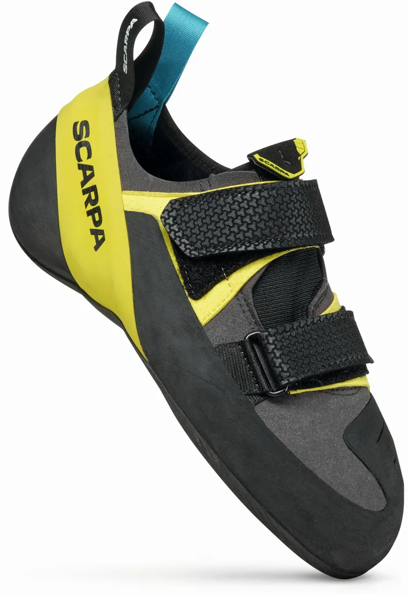 Scarpa Arpia Climbing Shoe - Shark-Yellow-1