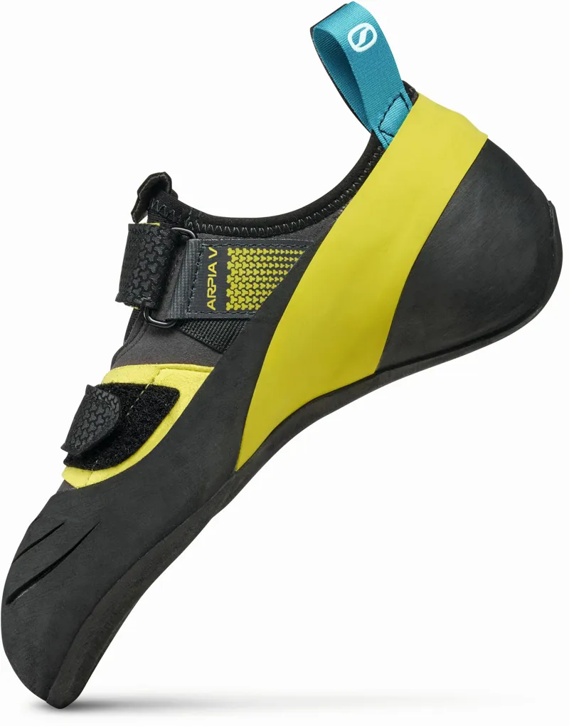 Scarpa Arpia Climbing Shoe - Shark-Yellow-3