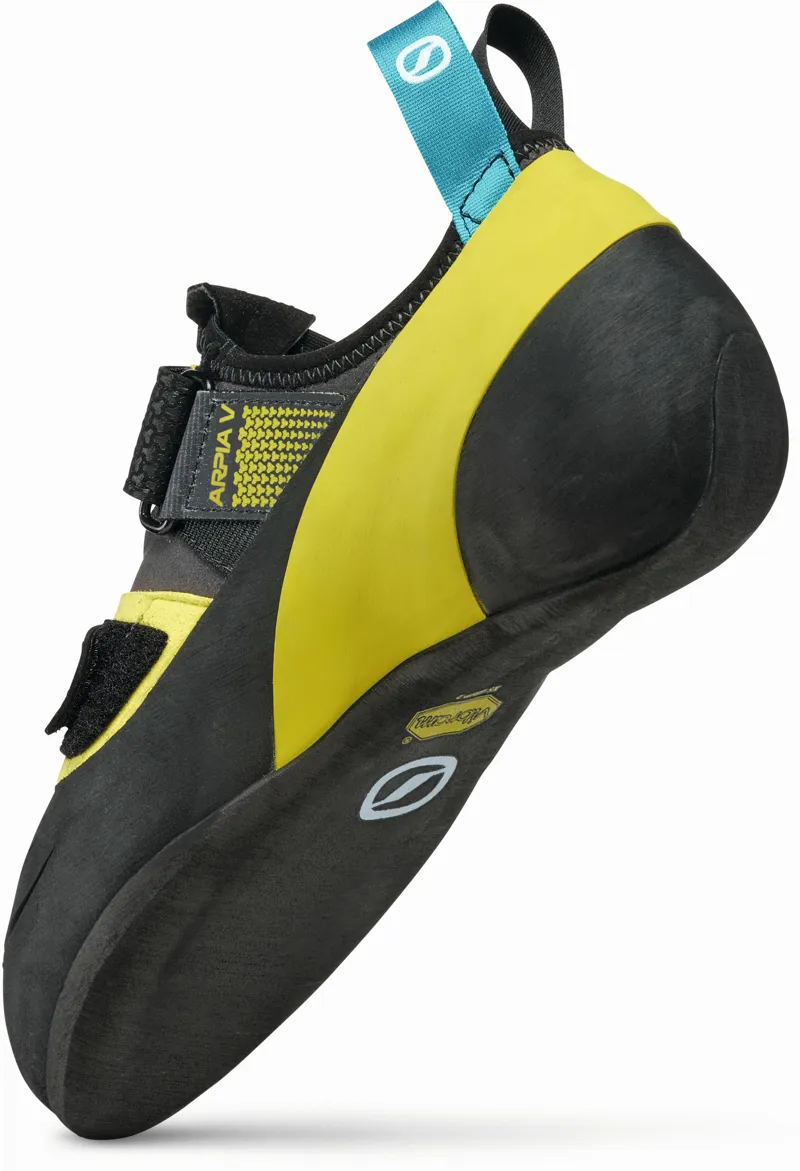 Scarpa Arpia Climbing Shoe - Shark-Yellow-4