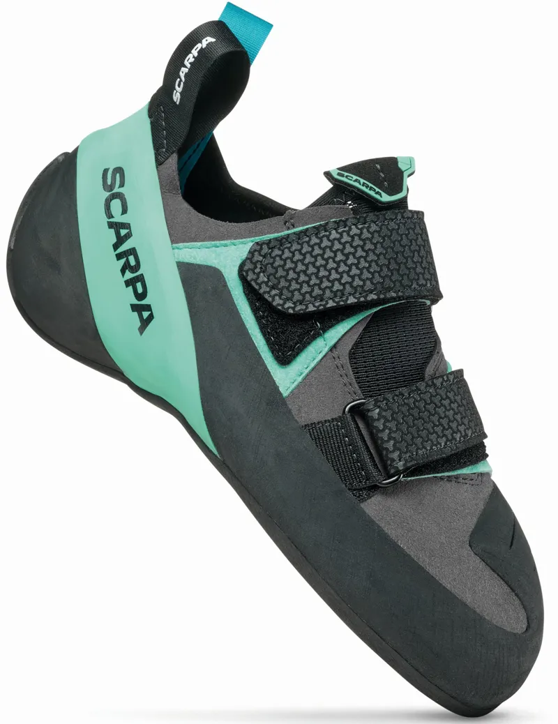 Scarpa Arpia LV Climbing Shoe - Shark-Aqua-1